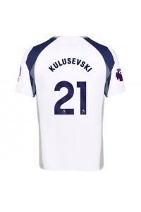 Tottenham Hotspur Dejan Kulusevski #21 Jalkapallovaatteet Kotipaita 2025-26 Lyhythihainen